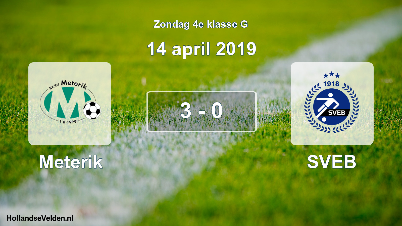 Total number of matches played: Meterik - SVEB 3 - 0 (14 April 2019)