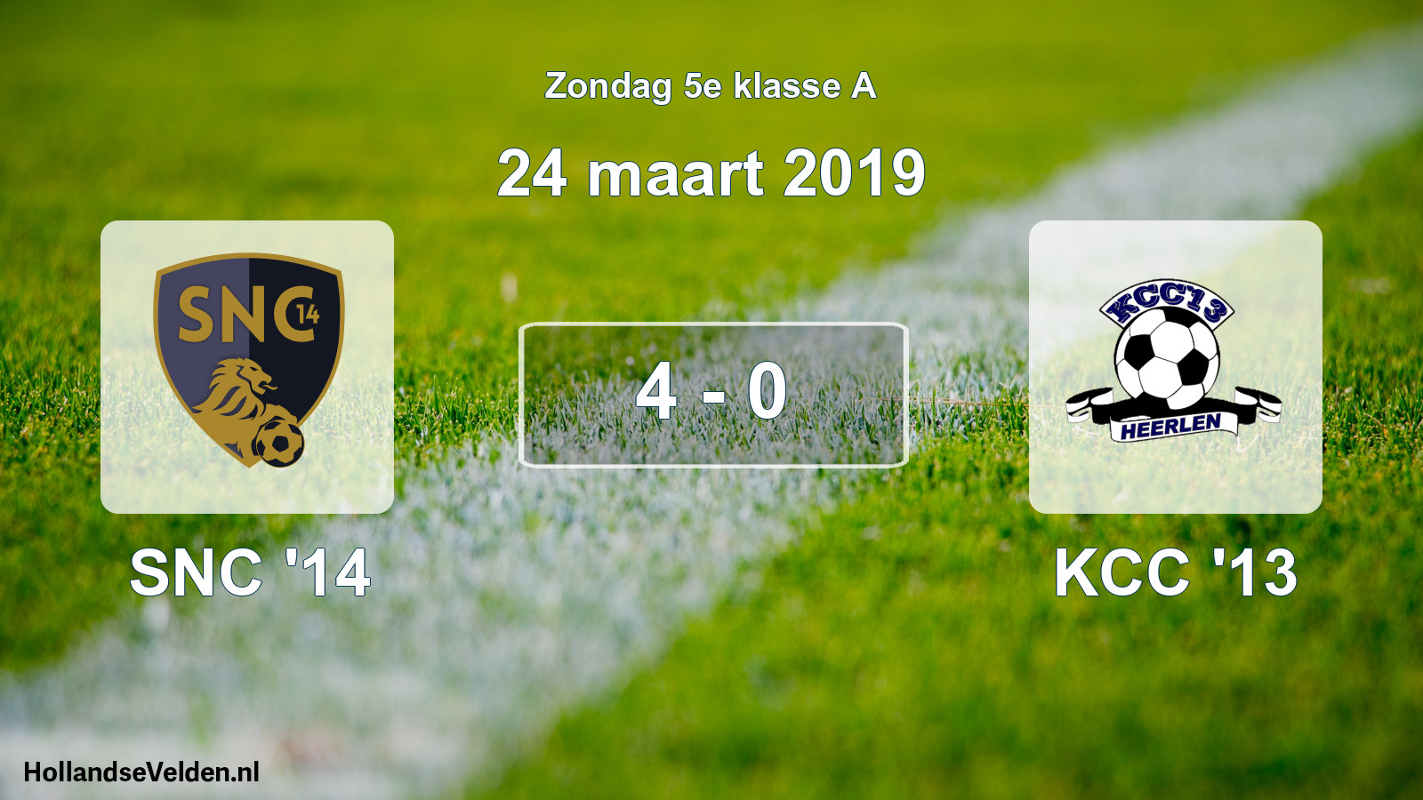 Total number of matches played: SNC '14 - KCC '13 4 - 0 (24 March 2019)