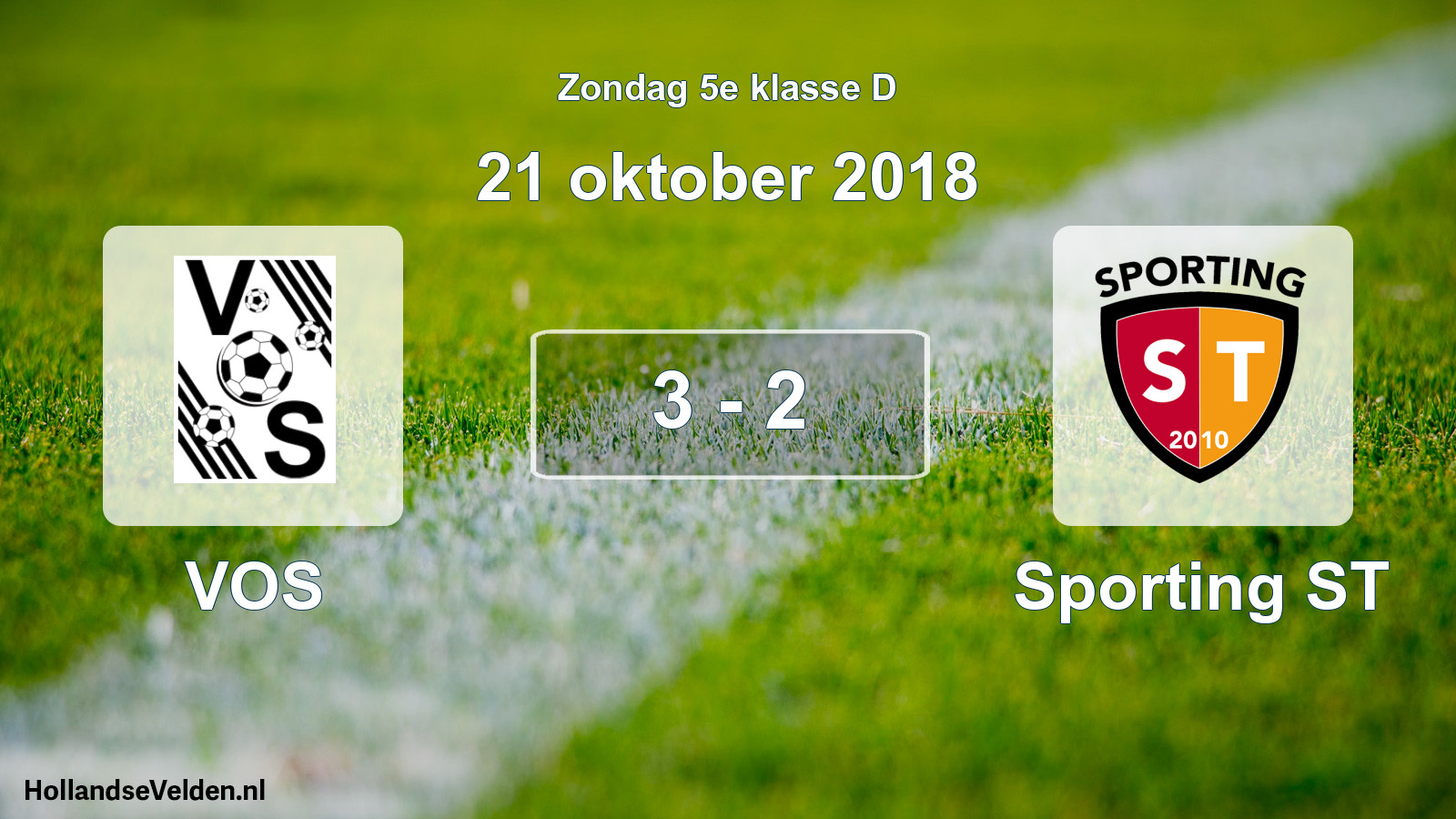 Total number of matches played: VOS - Sporting ST 3 - 2 (21 October 2018)