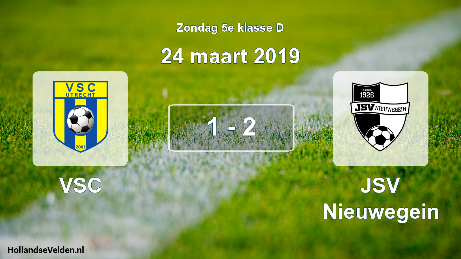 Total number of matches played: VSC - JSV Nieuwegein 1 - 2 (24 March 2019)