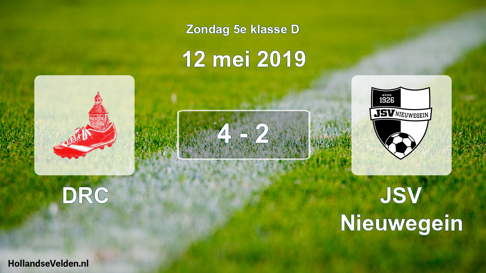 Total number of matches played: DRC - JSV Nieuwegein 4 - 2 (12 May 2019)