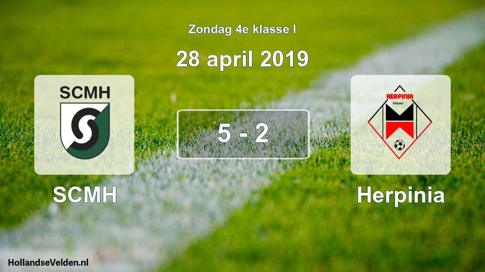 Total number of matches played: SCMH - Herpinia 5 - 2 (28 April 2019)