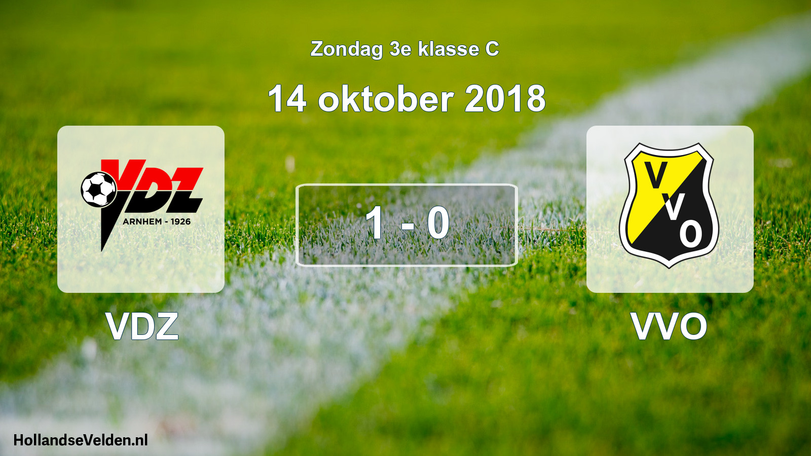 Total number of matches played: VDZ - VVO 1 - 0 (14 October 2018)