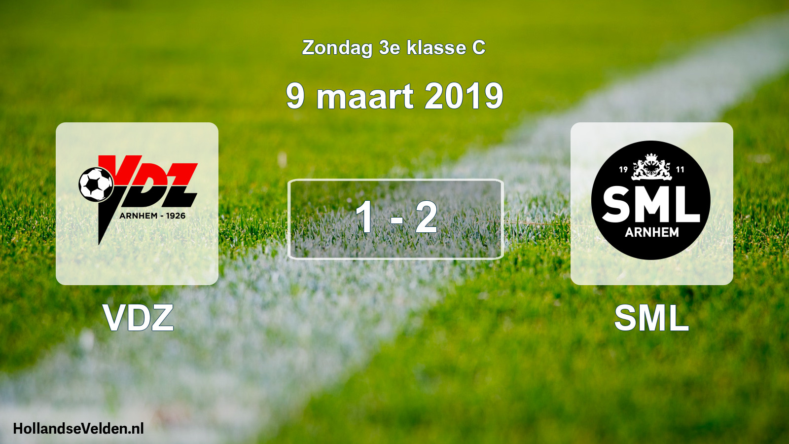 Total number of matches played: VDZ - SML 1 - 2 (9 March 2019)