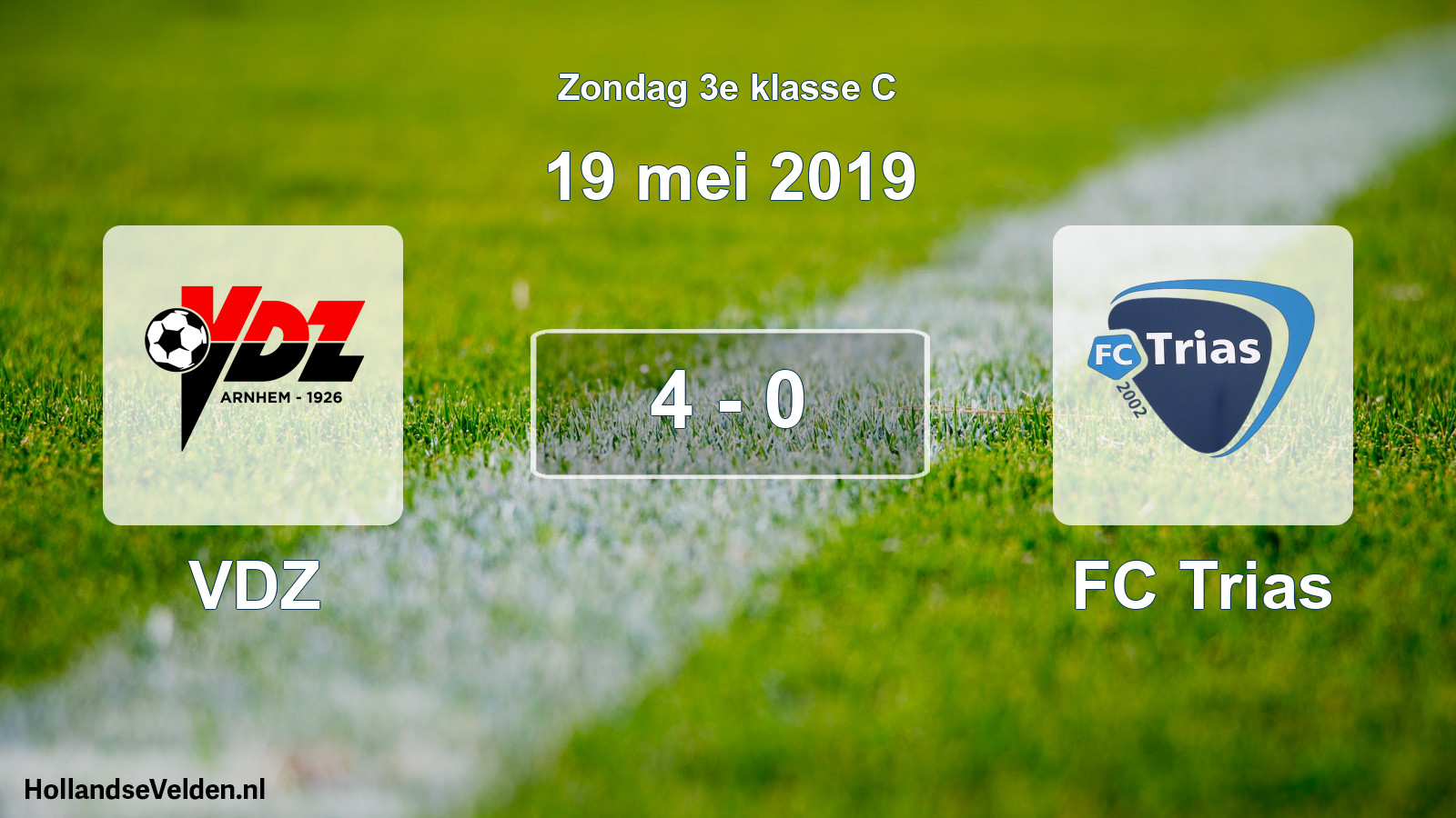 Total number of matches played: VDZ - FC Trias 4 - 0 (19 May 2019)