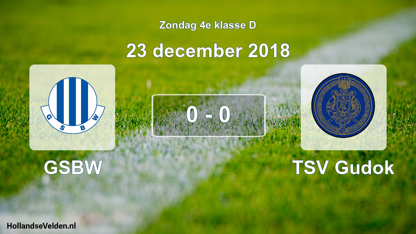 Total number of matches played: GSBW - TSV Gudok 0 - 0 (23 December 2018)