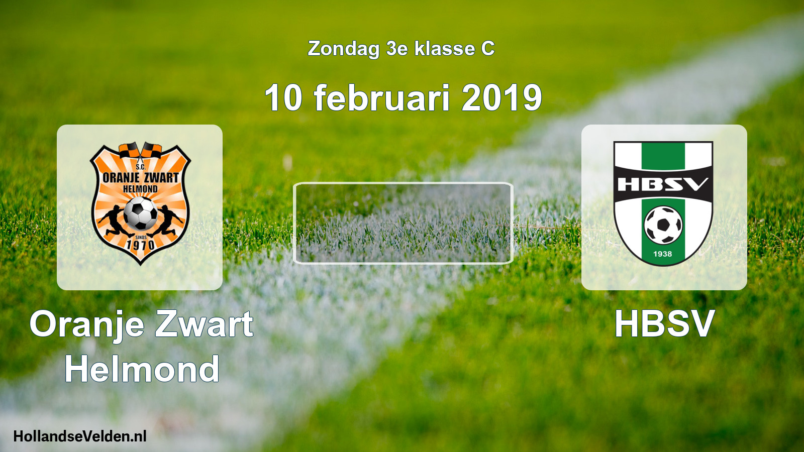 Scheduled Match: Oranje Zwart Helmond - HBSV (10 February 2019)