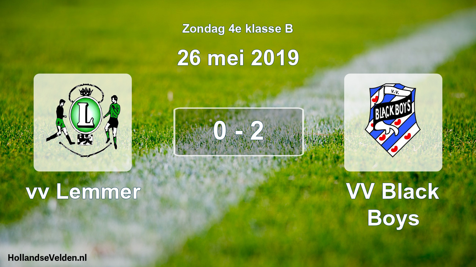 Total number of matches played: vv Lemmer - VV Black Boys 0 - 2 (26 May 2019)
