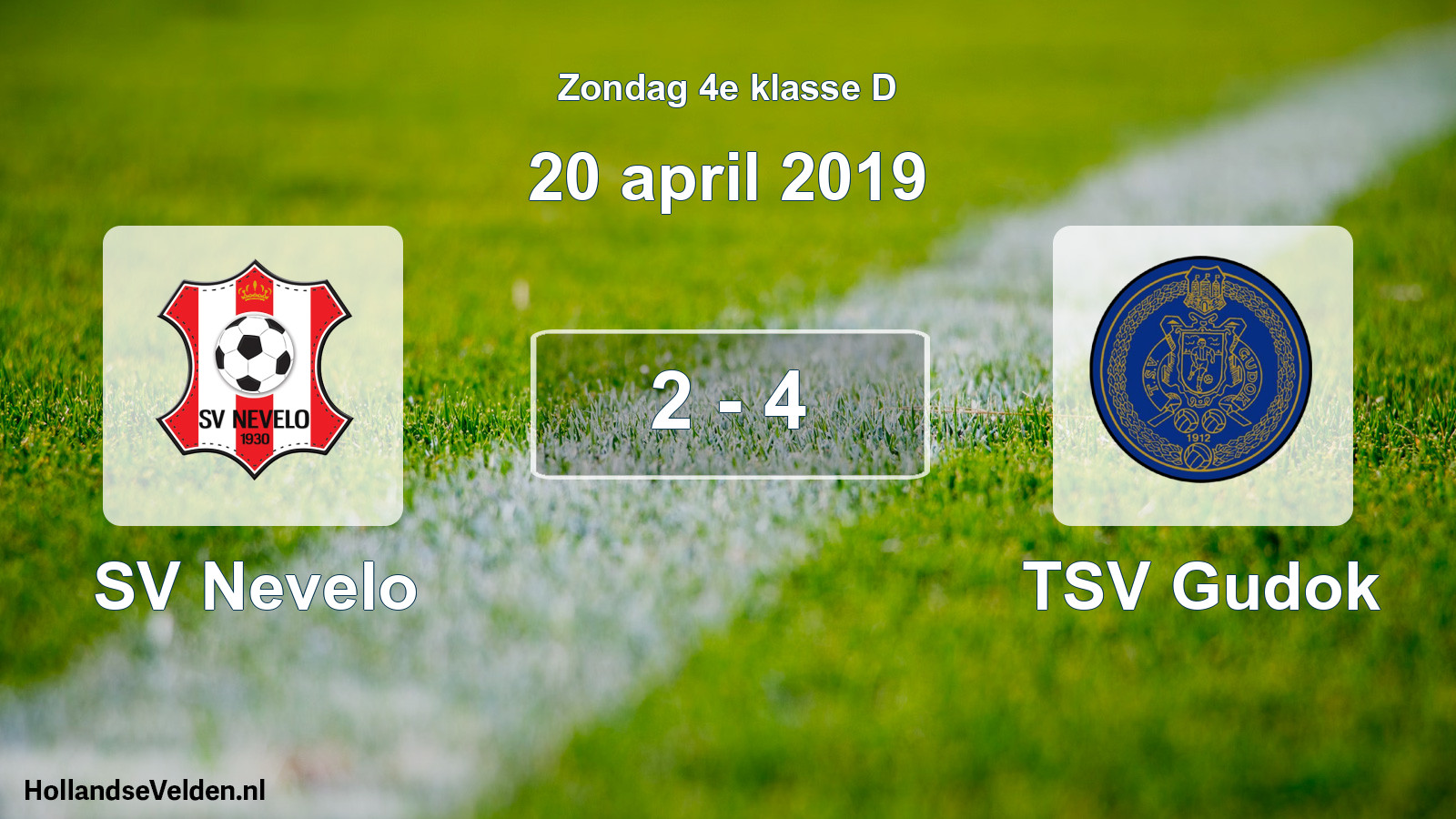 Total number of matches played: SV Nevelo - TSV Gudok 2 - 4 (20 April 2019)