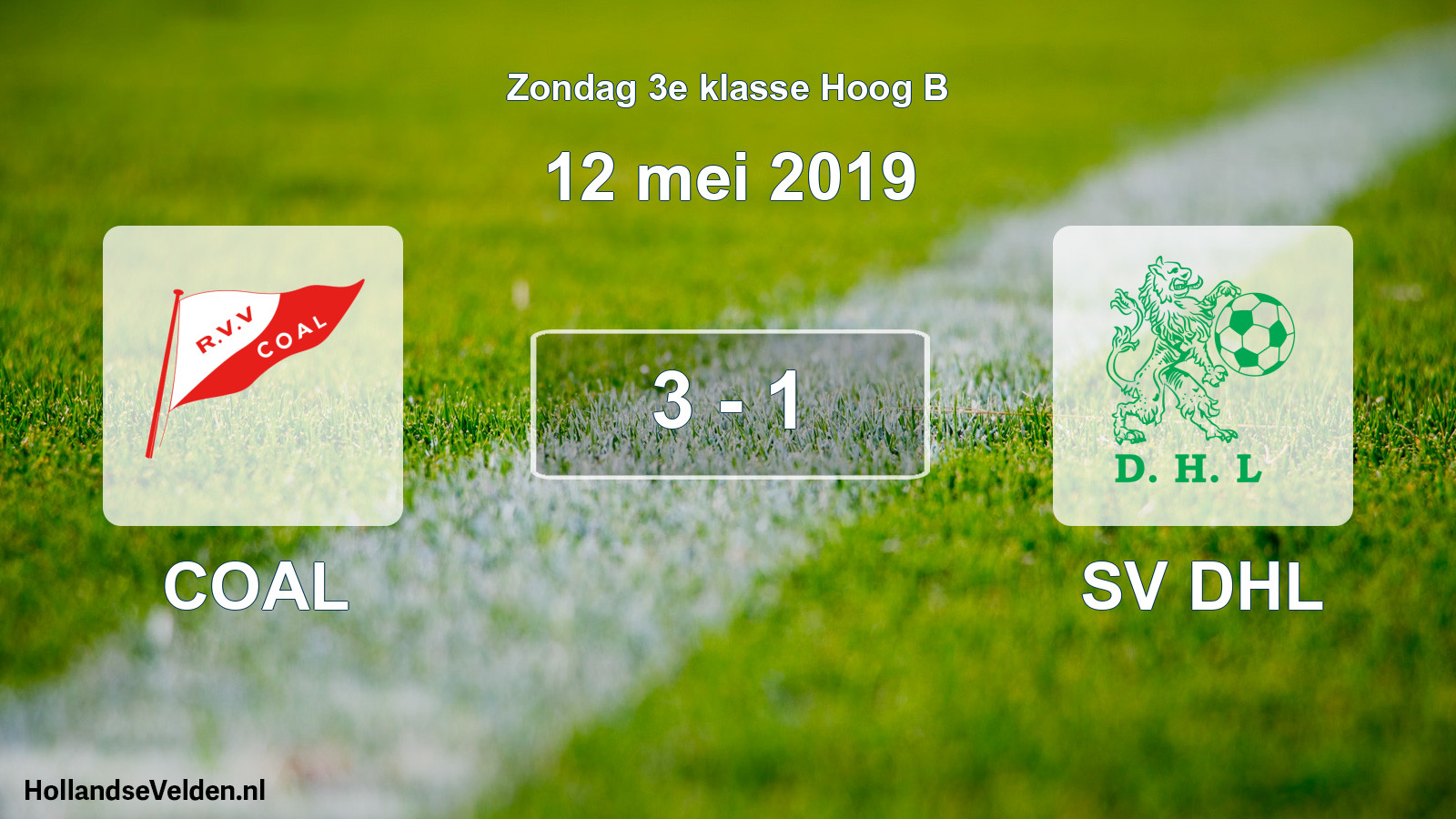 Total number of matches played: COAL - SV DHL 3 - 1 (12 May 2019)