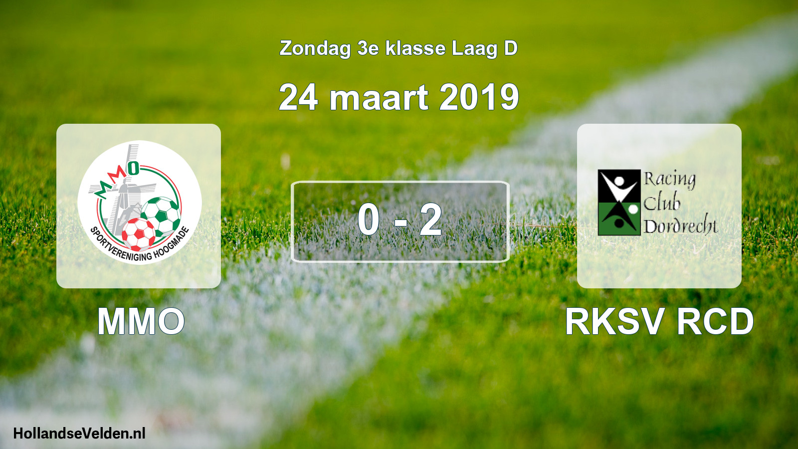 Total number of matches played: MMO - RKSV RCD 0 - 2 (24 March 2019)