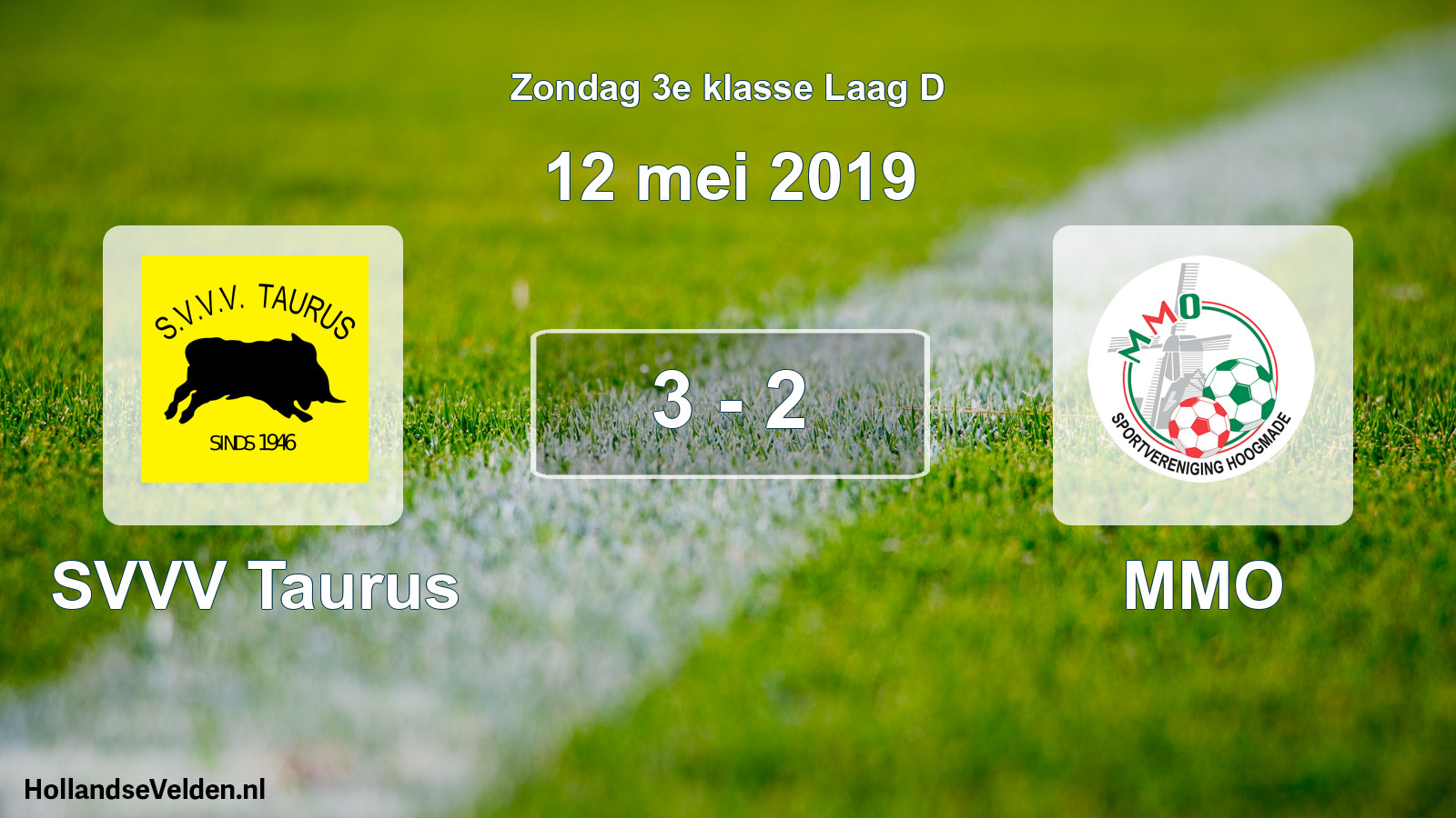 Total number of matches played: SVVV Taurus - MMO 3 - 2 (12 May 2019)