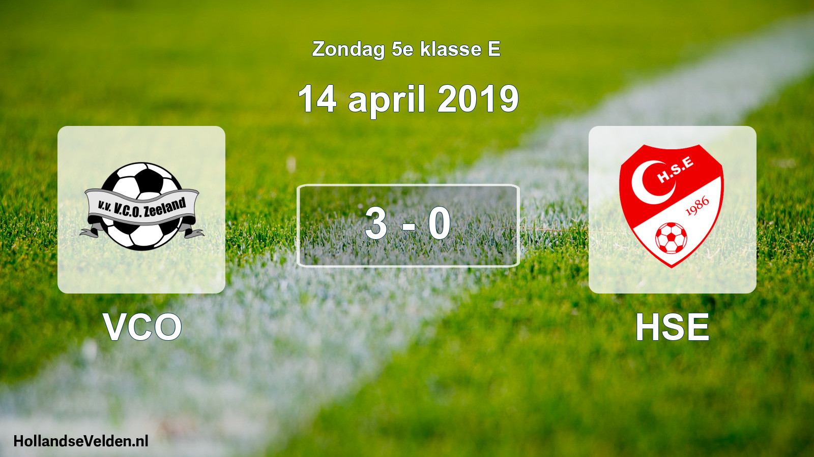 Total number of matches played: VCO - HSE 3 - 0 (14 April 2019)
