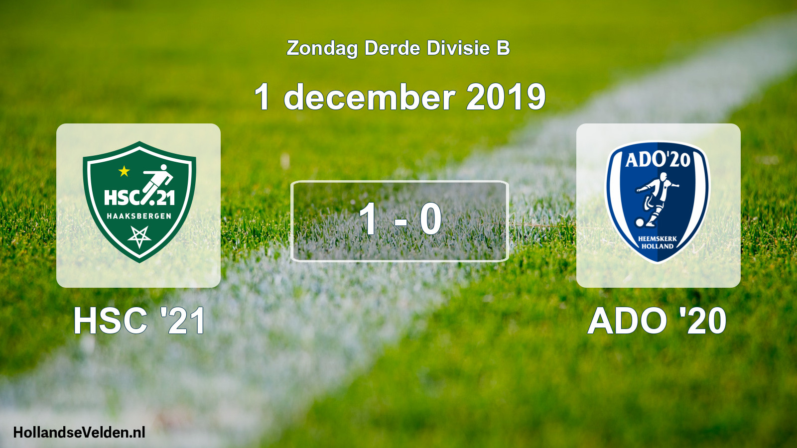 Total number of matches played: HSC '21 - ADO '20 1 - 0 (1 December 2019)