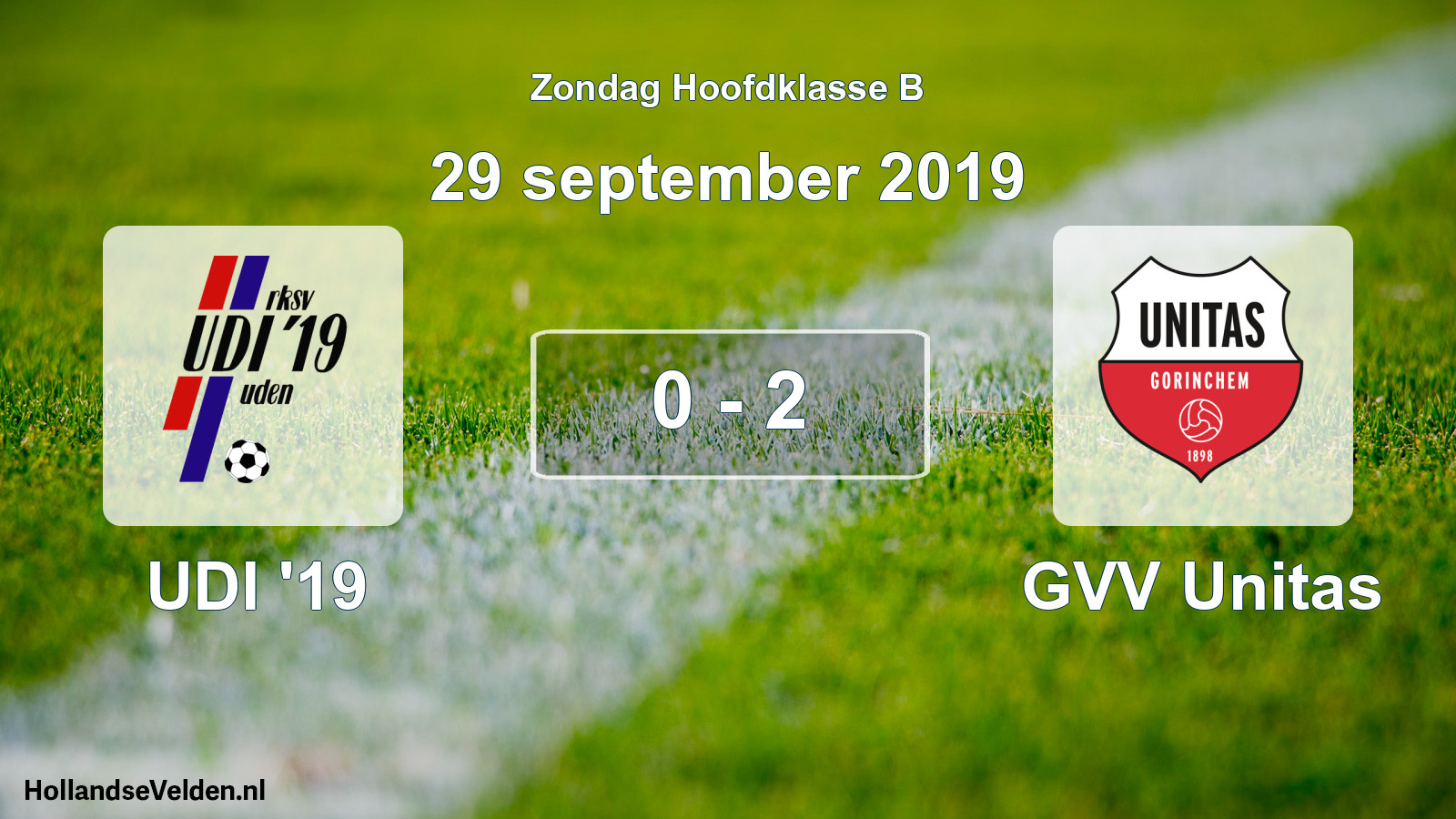 Total number of matches played: UDI '19 - GVV Unitas 0 - 2 (29 September 2019)
