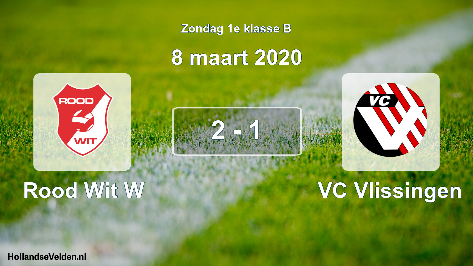 Total number of matches played: Rood Wit W - VC Vlissingen 2 - 1 (8 March 2020)