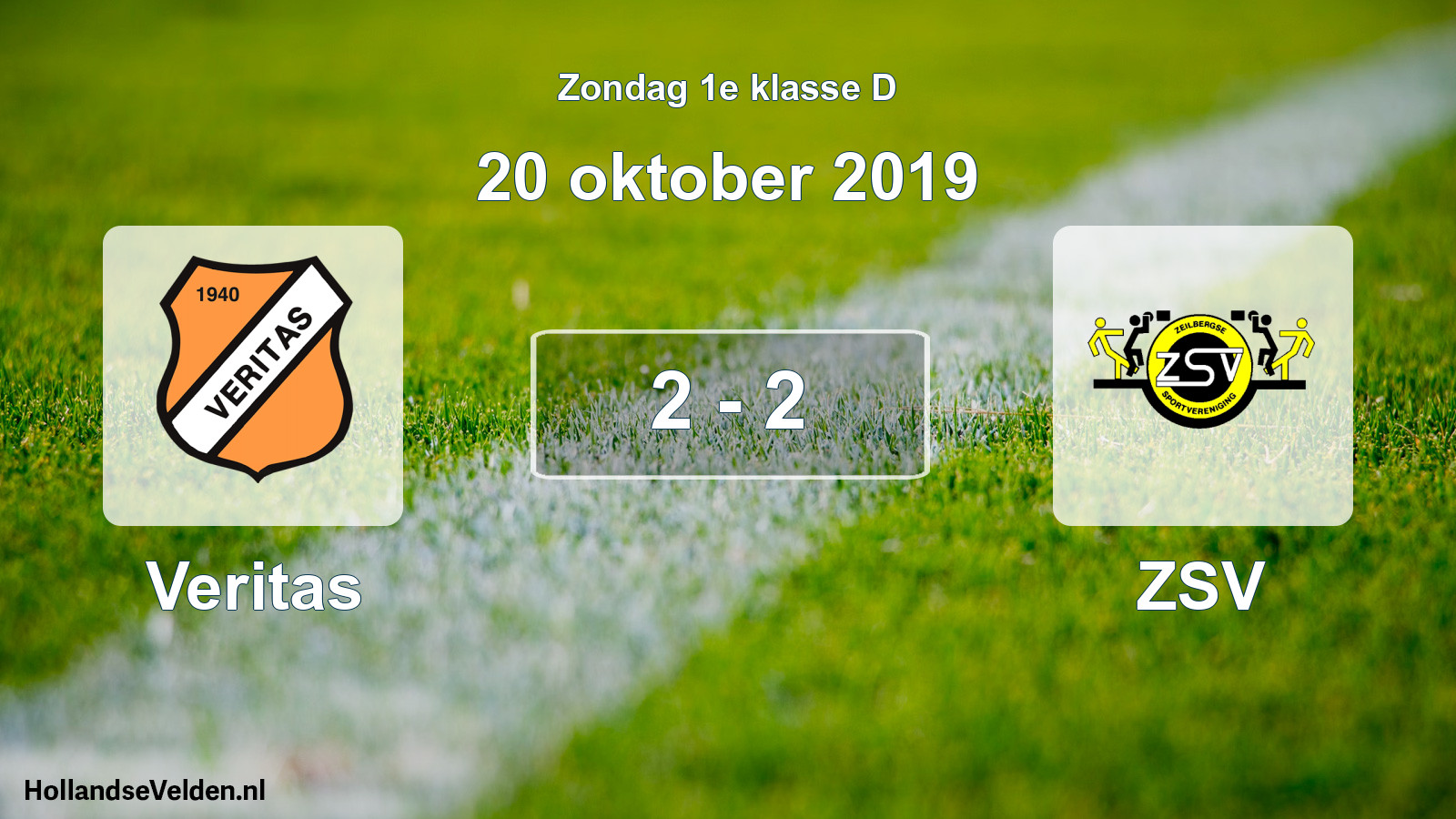 Total number of matches played: Veritas - ZSV 2 - 2 (20 October 2019)