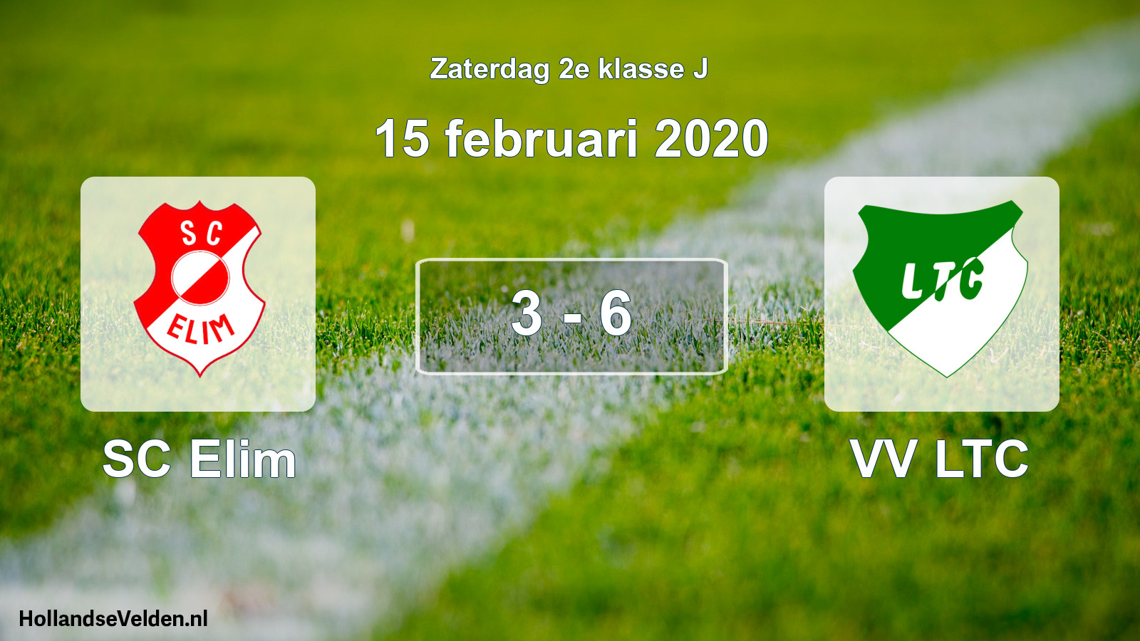 Total number of matches played: SC Elim - VV LTC 3 - 6 (15 February 2020)