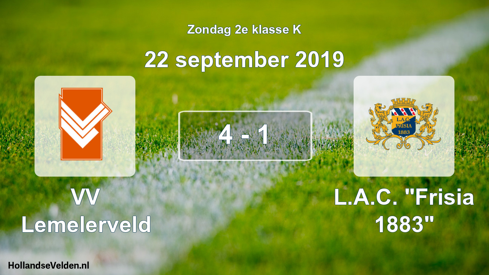 Total number of matches played: VV Lemelerveld - L.A.C. 