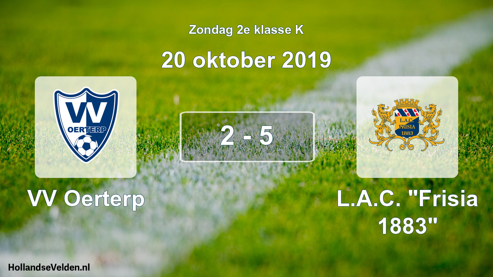 Total number of matches played: VV Oerterp - L.A.C. 