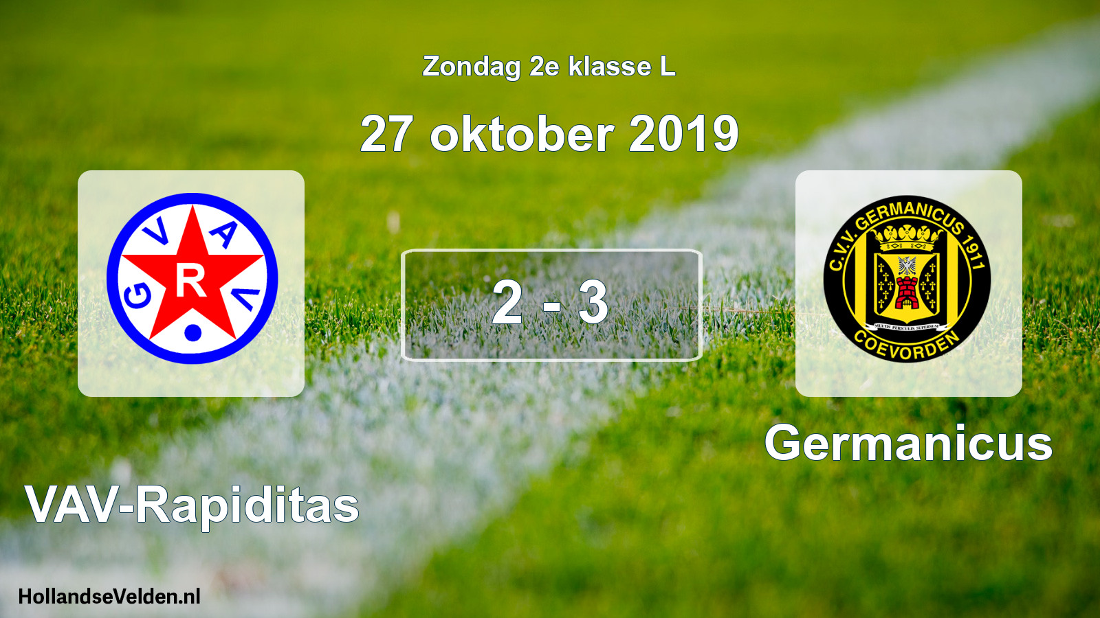 Total number of matches played: GVAV-Rapiditas - Germanicus 2 - 3 (27 October 2019)