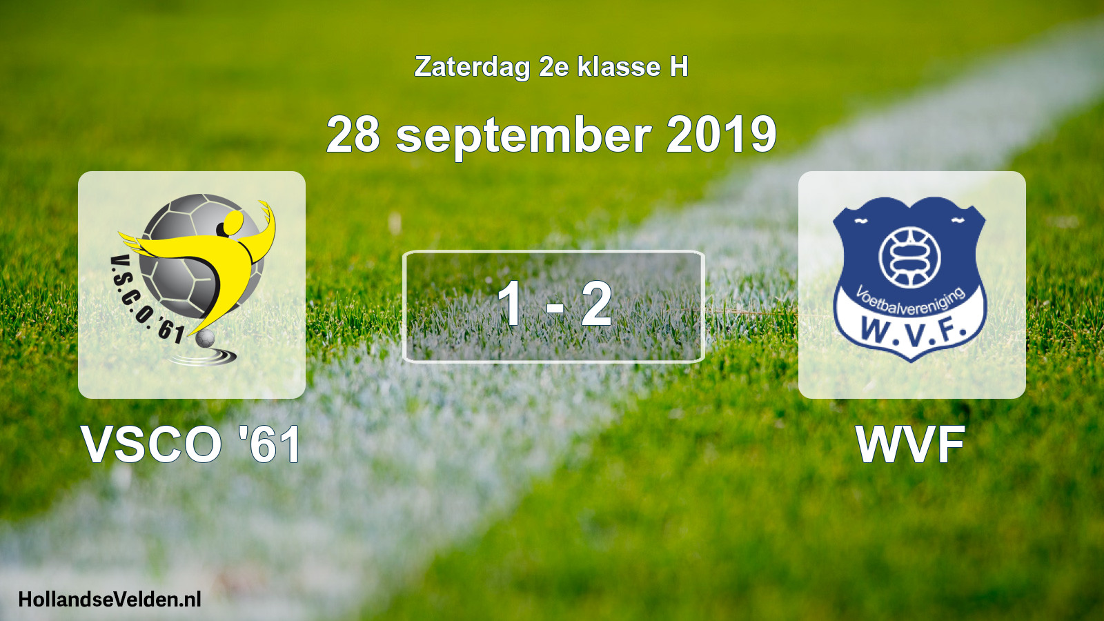 Total number of matches played: VSCO '61 - WVF 1 - 2 (28 September 2019)
