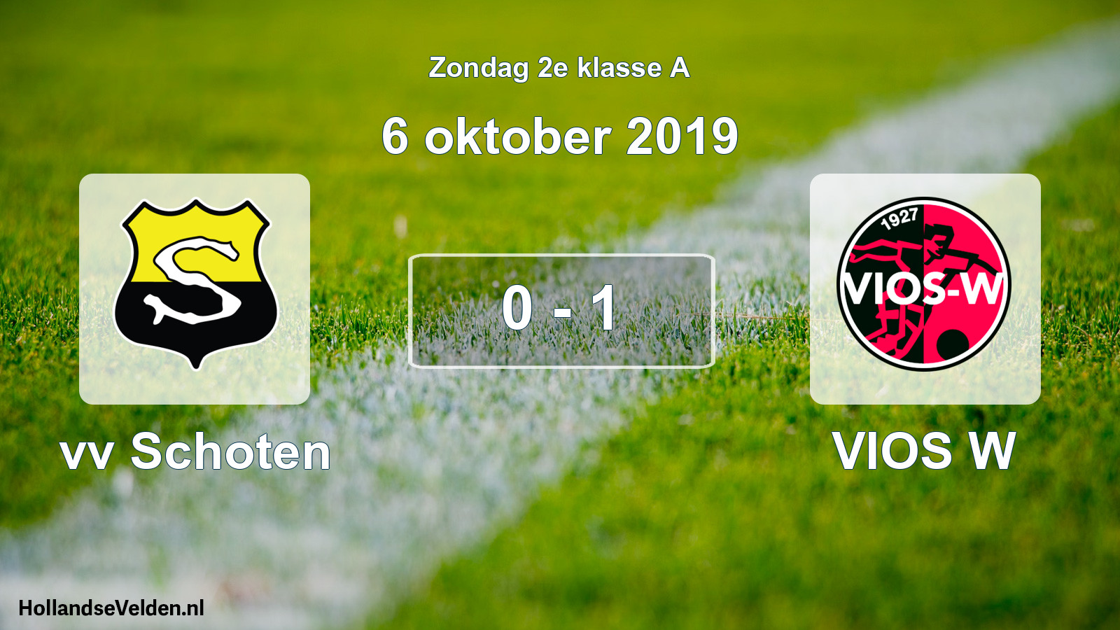Total number of matches played: vv Schoten - VIOS W 0 - 1 (6 October 2019)