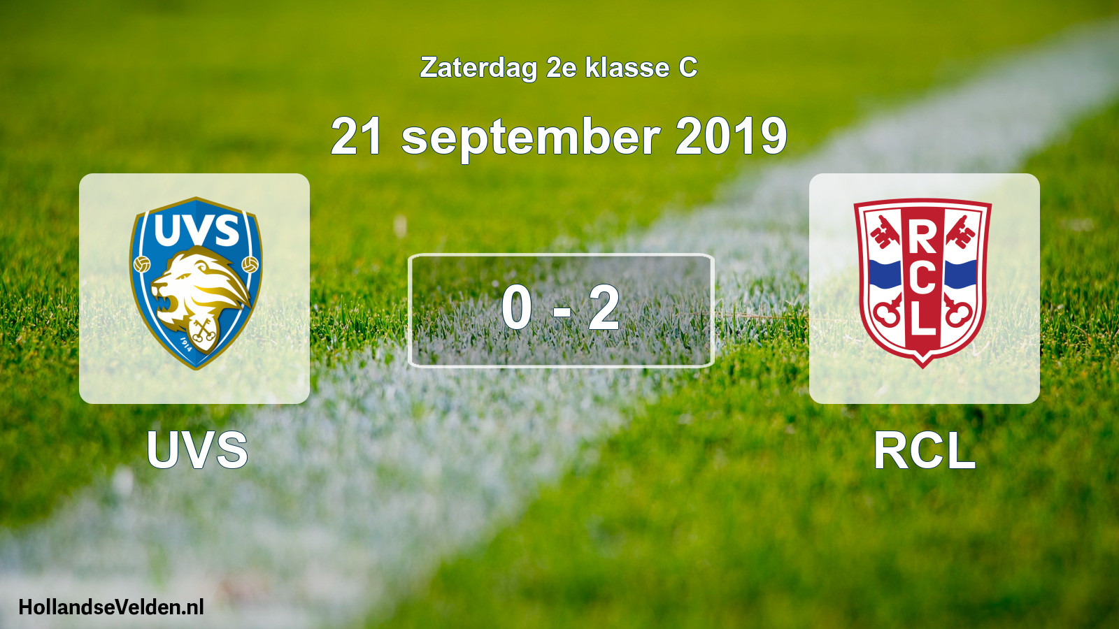 Total number of matches played: UVS - RCL 0 - 2 (21 September 2019)