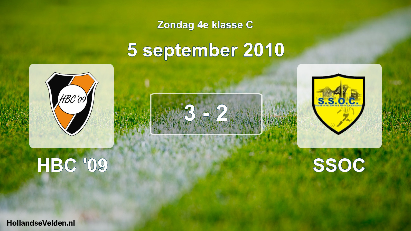 Total number of matches played: HBC '09 - SSOC 3 - 2 (5 September 2010)