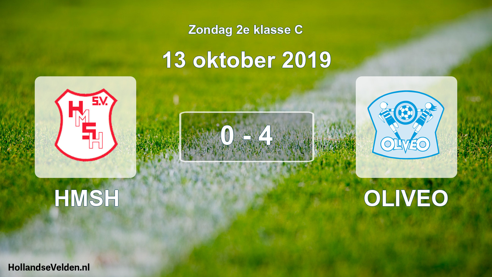 Total number of matches played: HMSH - OLIVEO 0 - 4 (13 October 2019)