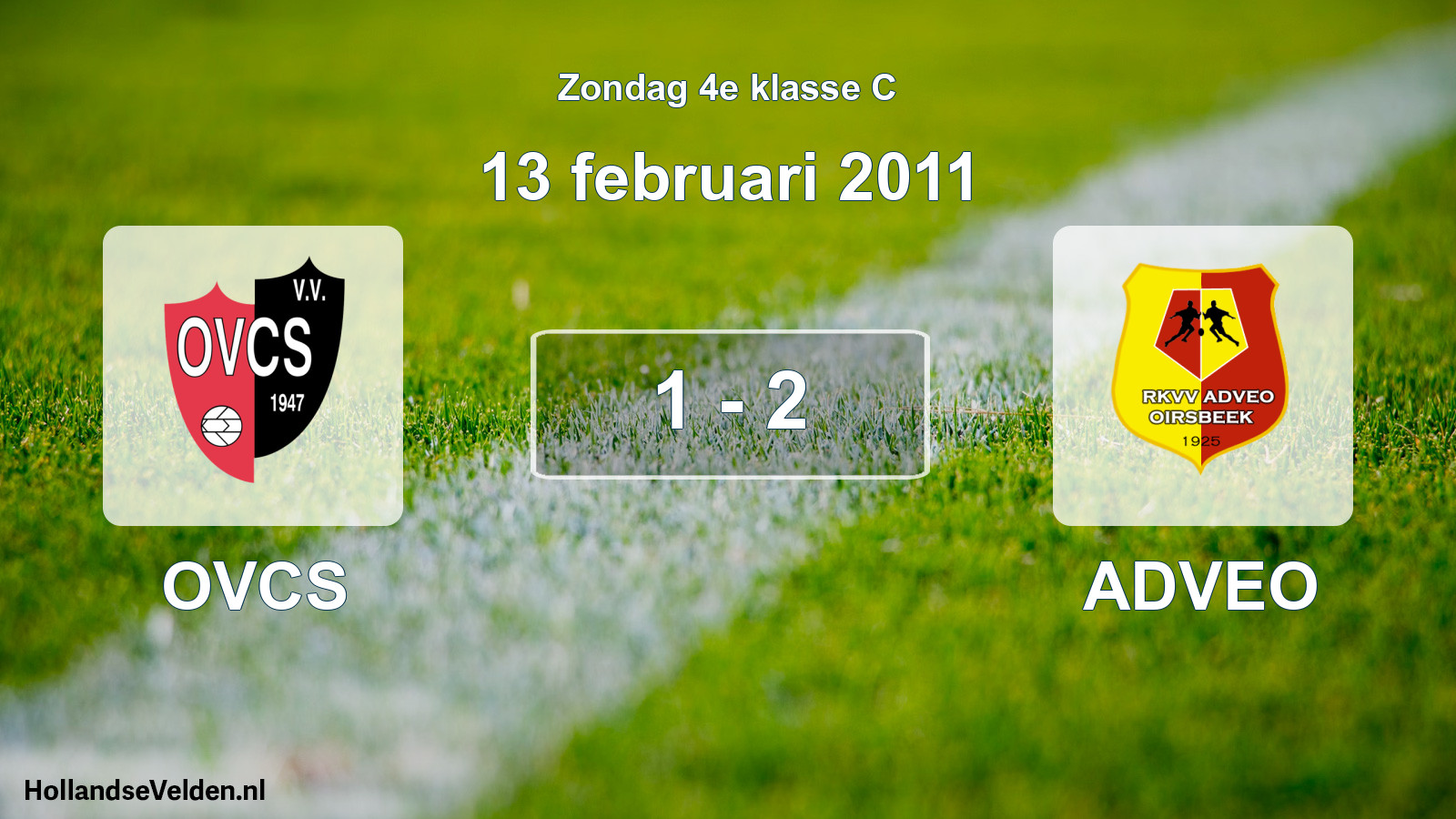 Total number of matches played: OVCS - ADVEO 1 - 2 (13 February 2011)