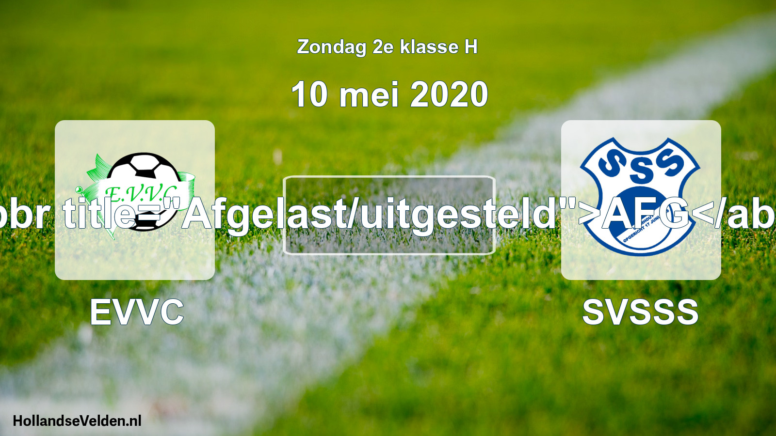 Scheduled Match: EVVC - SVSSS (10 May 2020)