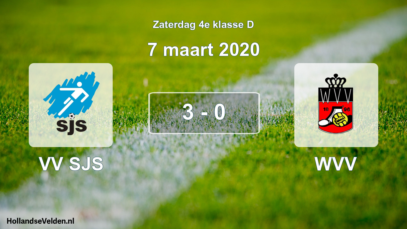 Total number of matches played: VV SJS - WVV 3 - 0 (7 March 2020)