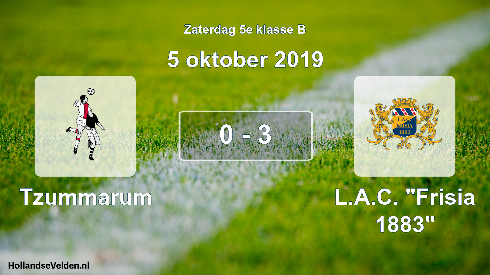 Total number of matches played: Tzummarum - L.A.C. 