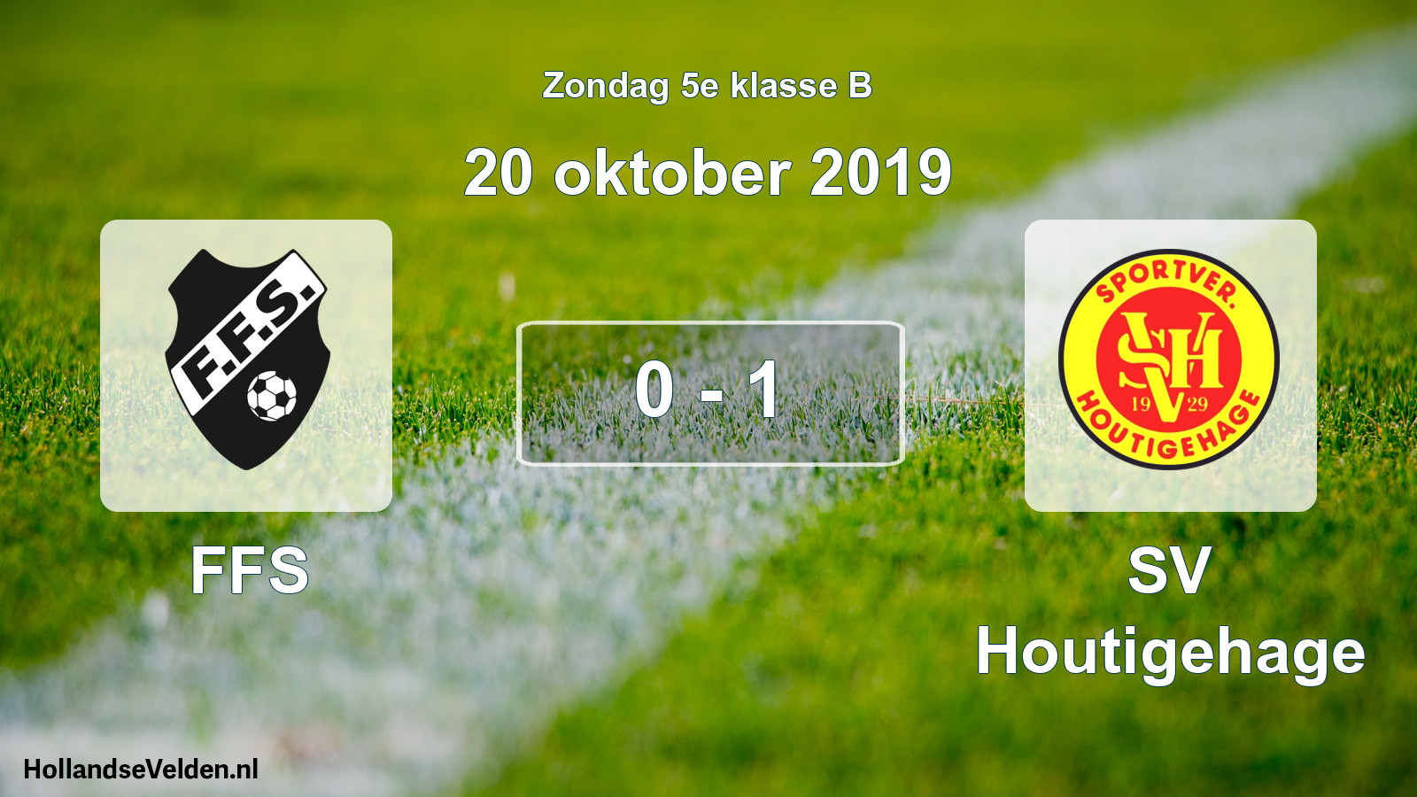 Total number of matches played: FFS - SV Houtigehage 0 - 1 (20 October 2019)