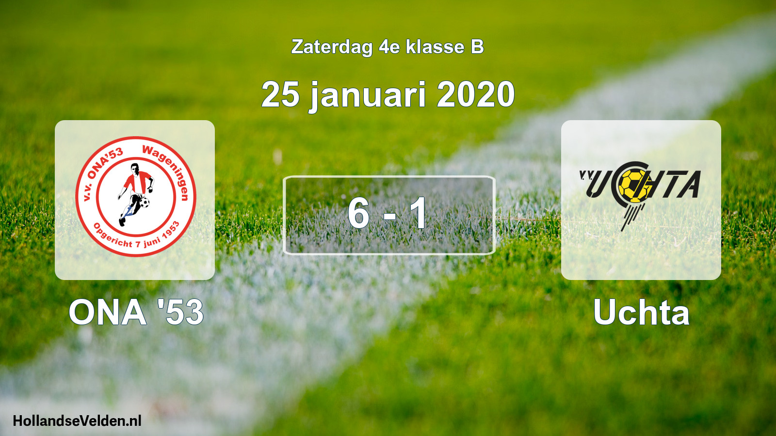 Total number of matches played: ONA '53 - Uchta 6 - 1 (25 January 2020)