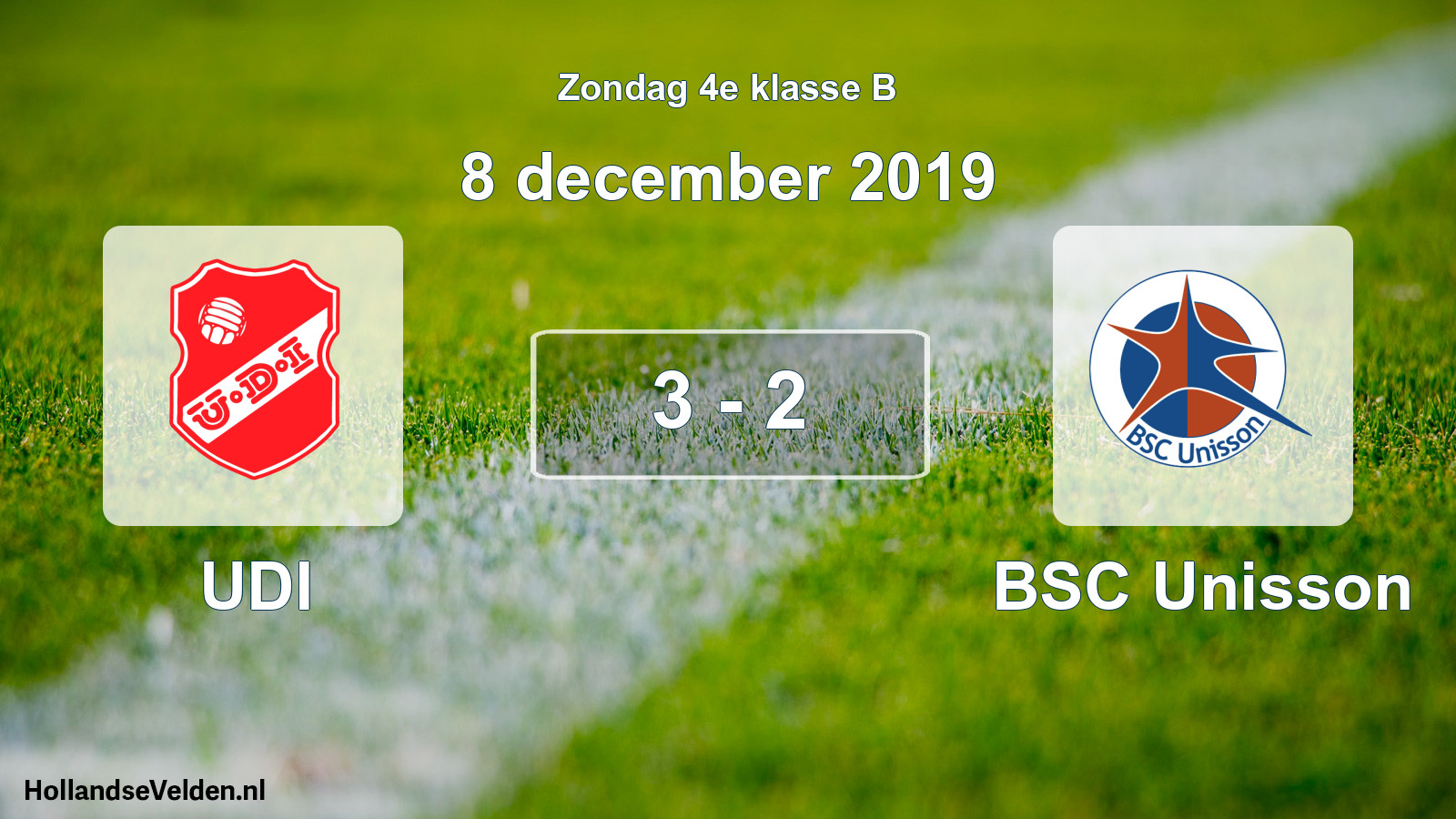 Total number of matches played: UDI - BSC Unisson 3 - 2 (8 December 2019)