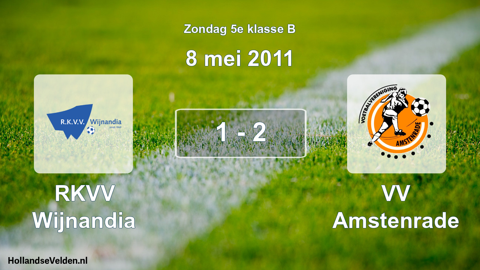 Total number of matches played: RKVV Wijnandia - VV Amstenrade 1 - 2 (8 May 2011)