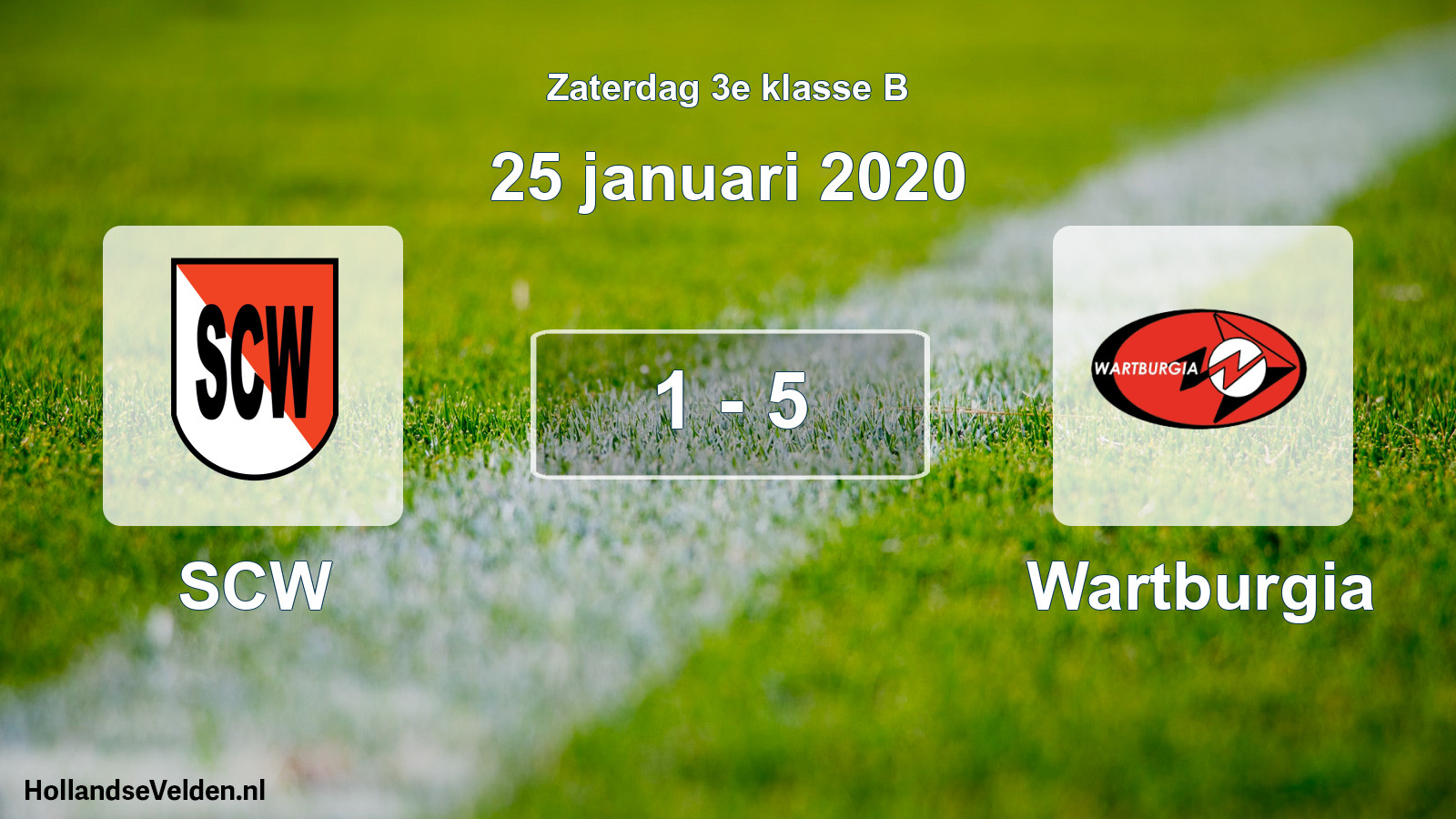 Total number of matches played: SCW - Wartburgia 1 - 5 (25 January 2020)