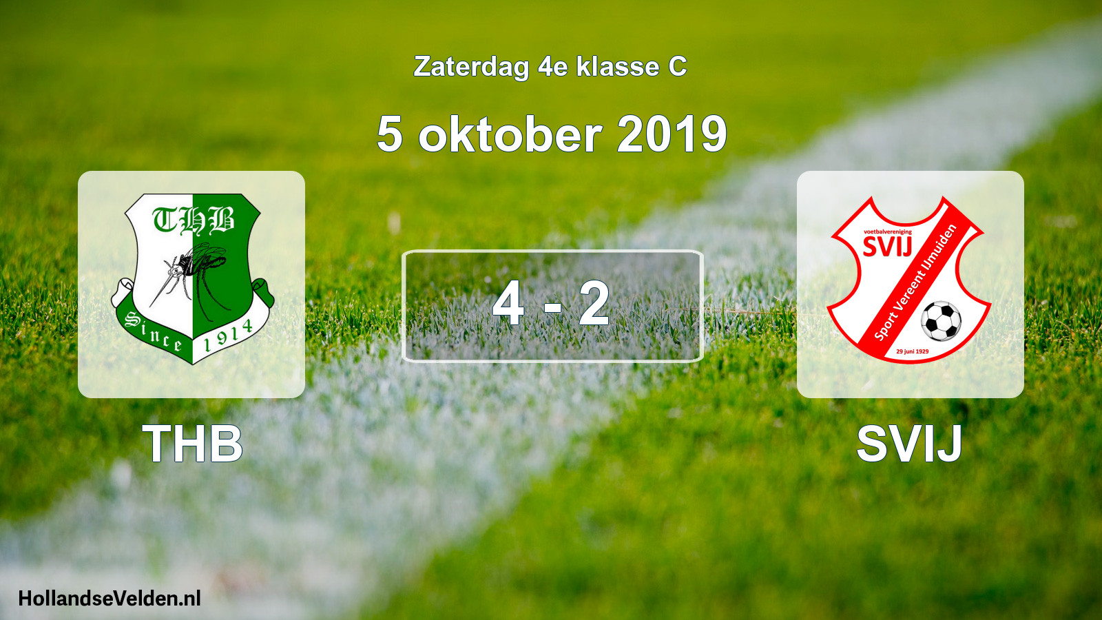 Total number of matches played: THB - SVIJ 4 - 2 (5 October 2019)
