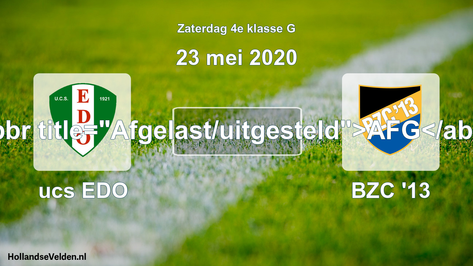 Scheduled Match: ucs EDO - BZC '13 (23 May 2020)