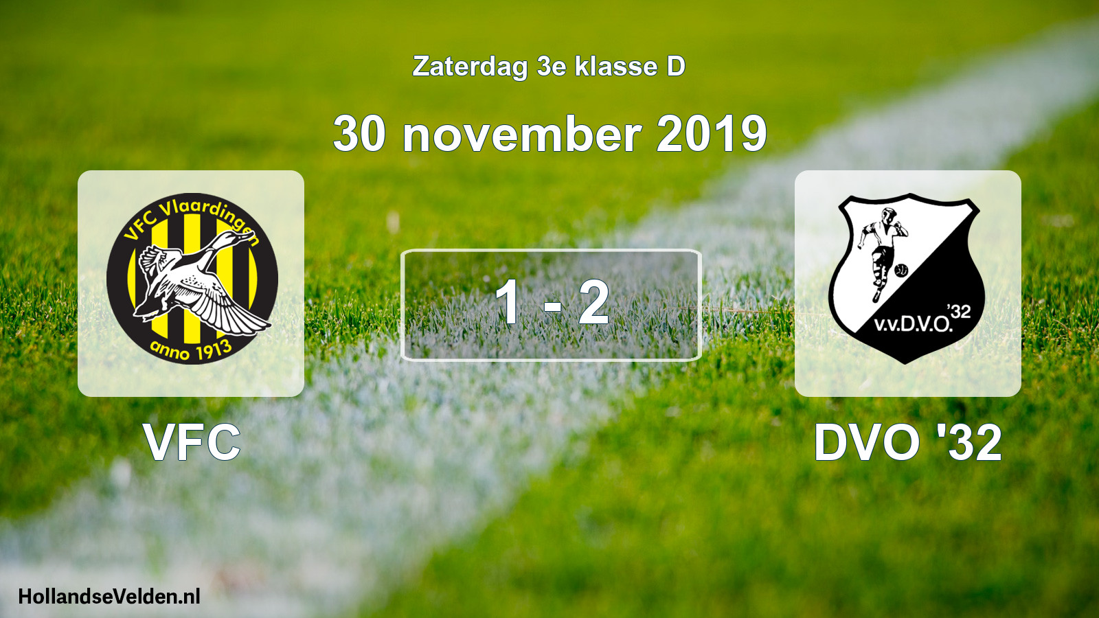 Total number of matches played: VFC - DVO '32 1 - 2 (30 November 2019)