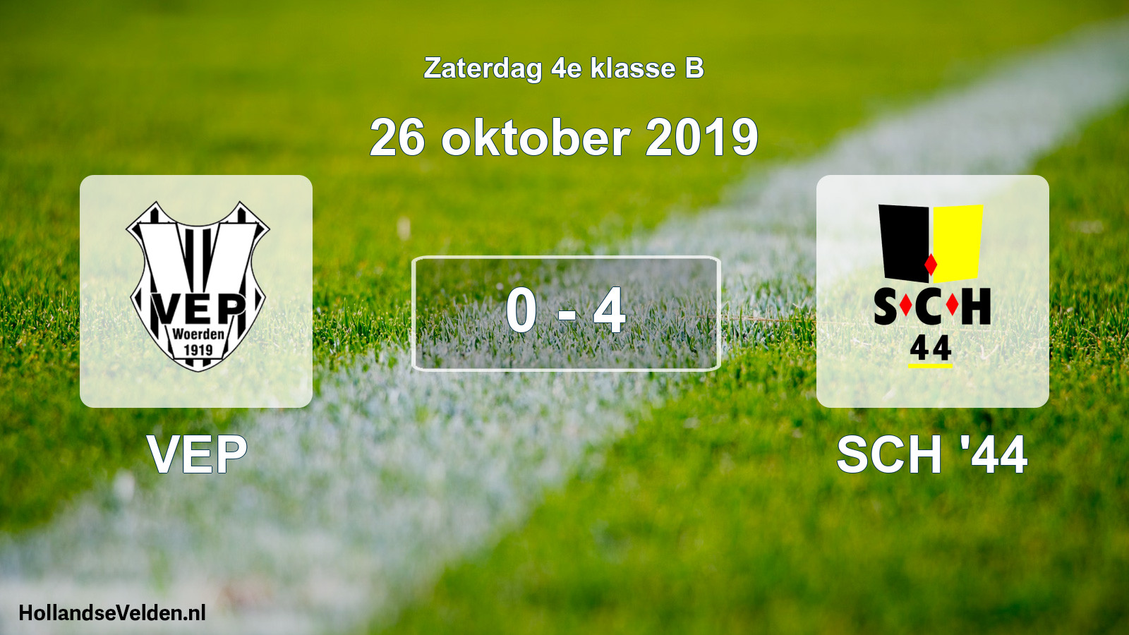 Total number of matches played: VEP - SCH '44 0 - 4 (26 October 2019)