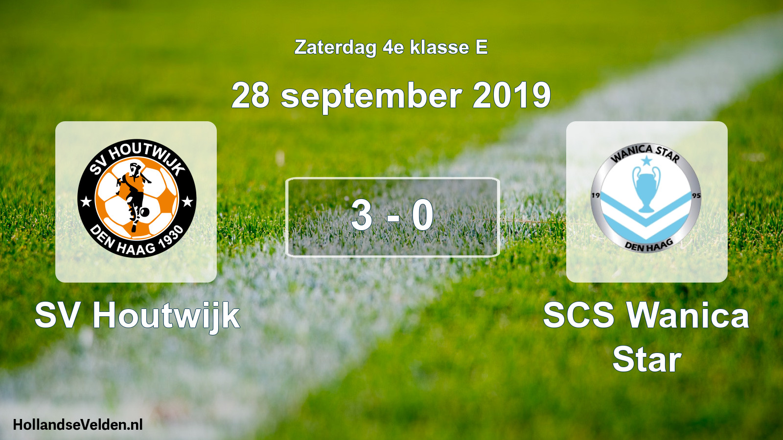Total number of matches played: SV Houtwijk - SCS Wanica Star 3 - 0 (28 September 2019)