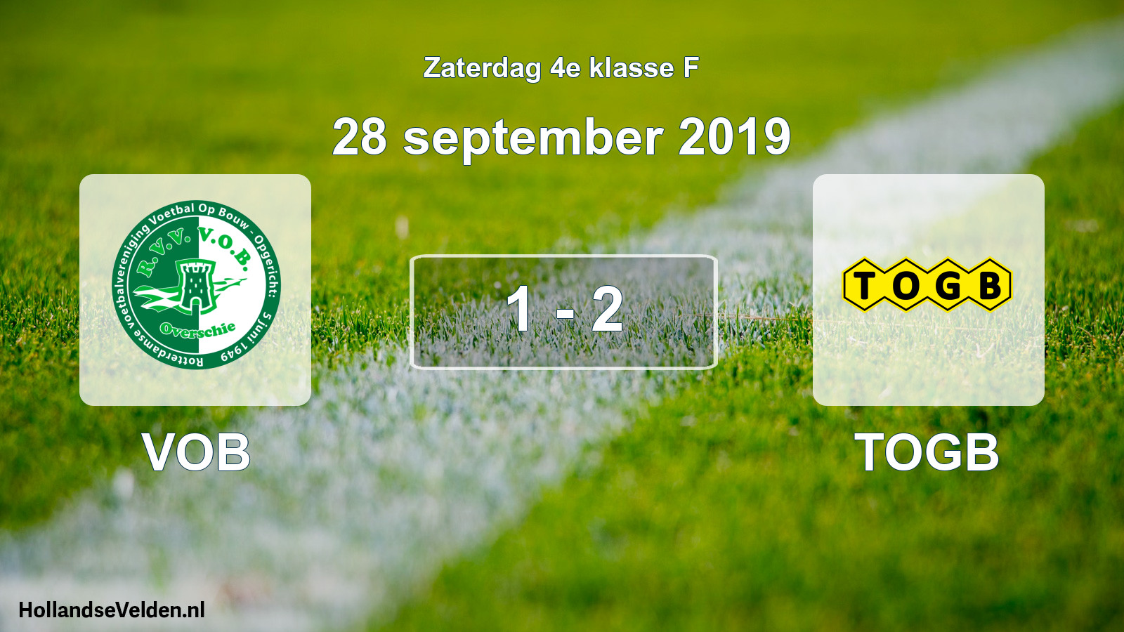 Total number of matches played: VOB - TOGB 1 - 2 (28 September 2019)
