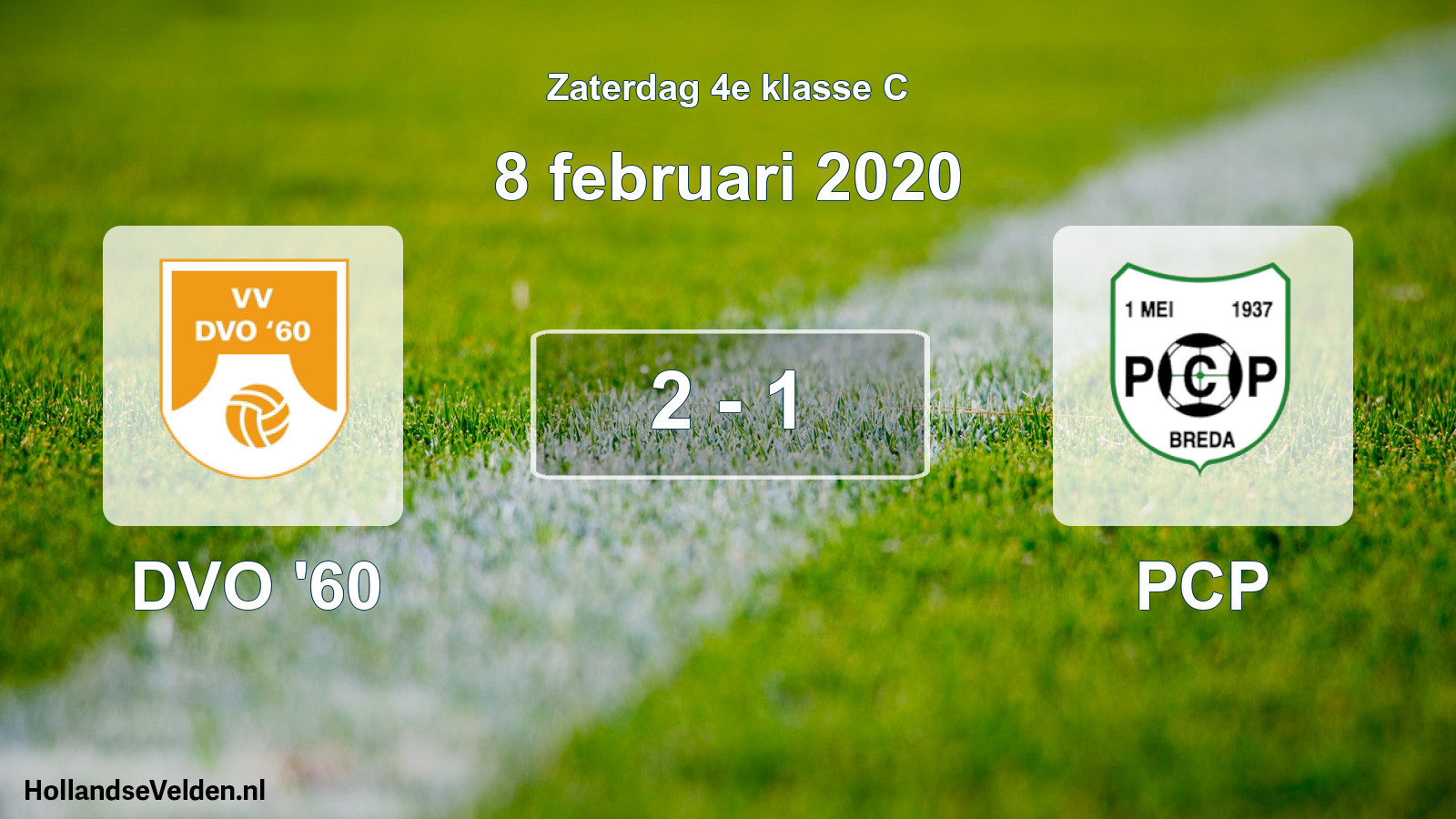 Total number of matches played: DVO '60 - PCP 2 - 1 (8 February 2020)