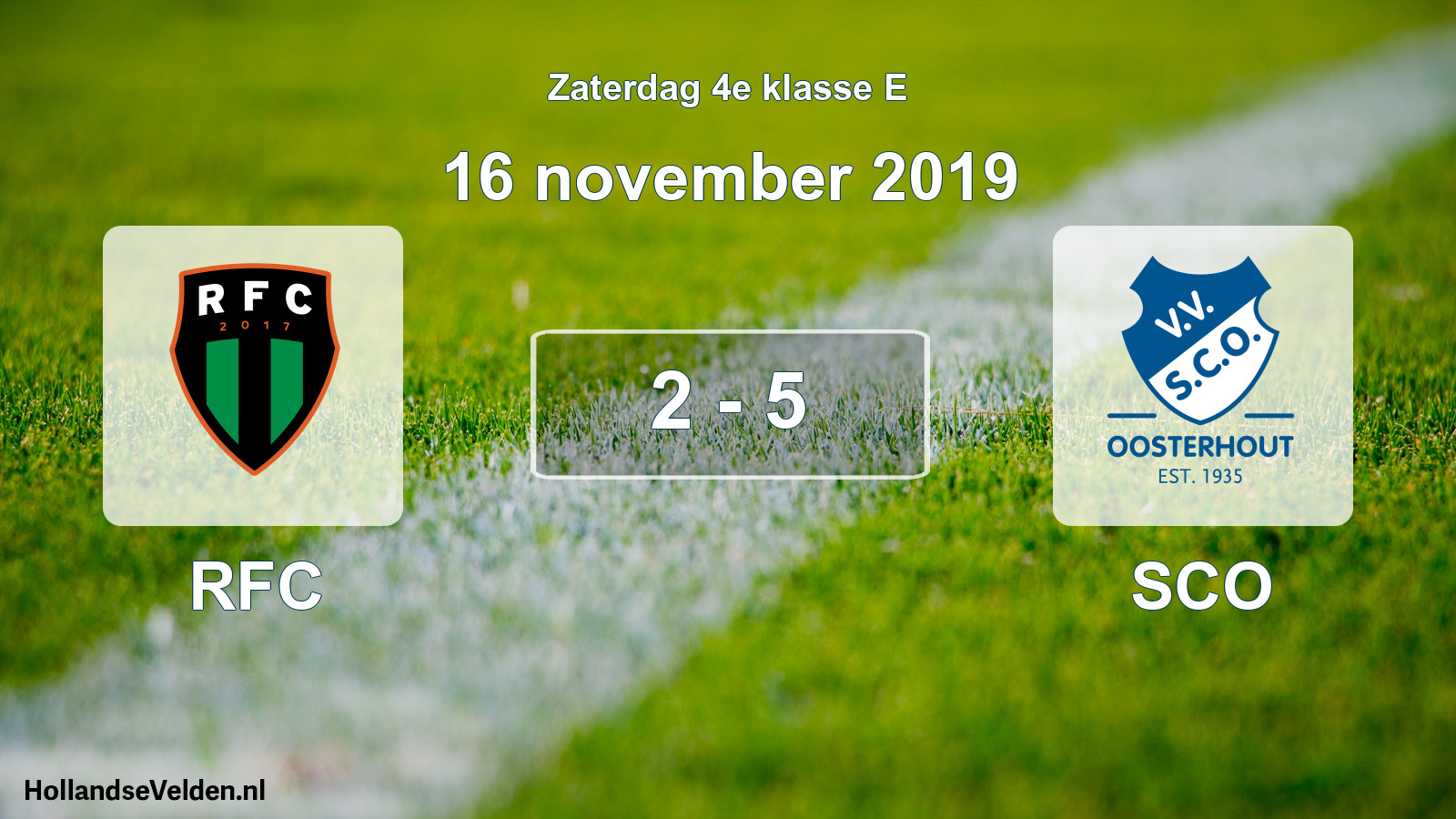 Total number of matches played: RFC - SCO 2 - 5 (16 November 2019)