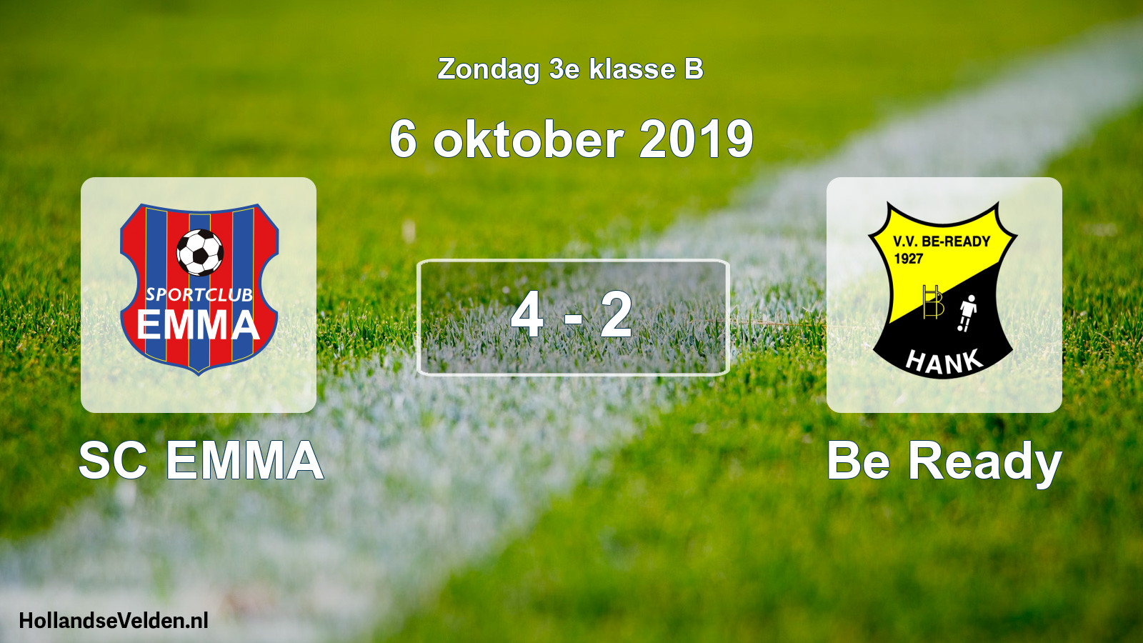 Total number of matches played: SC EMMA - Be Ready 4 - 2 (6 October 2019)