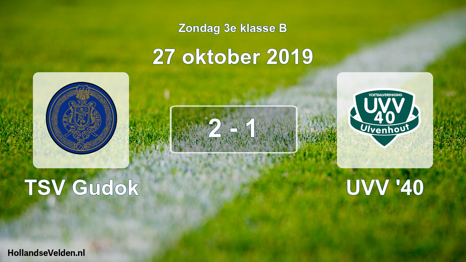 Total number of matches played: TSV Gudok - UVV '40 2 - 1 (27 October 2019)