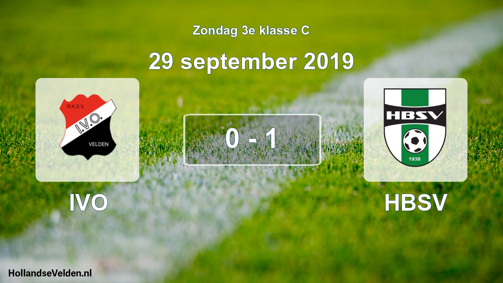Total number of matches played: IVO - HBSV 0 - 1 (29 September 2019)